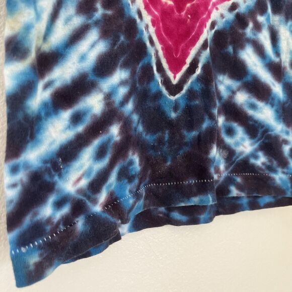 Fruit Of The Loom BEST Vintage Single Stitch Handmade Tie Dye Heart Tee- 2-4Y - Picture 3 of 9